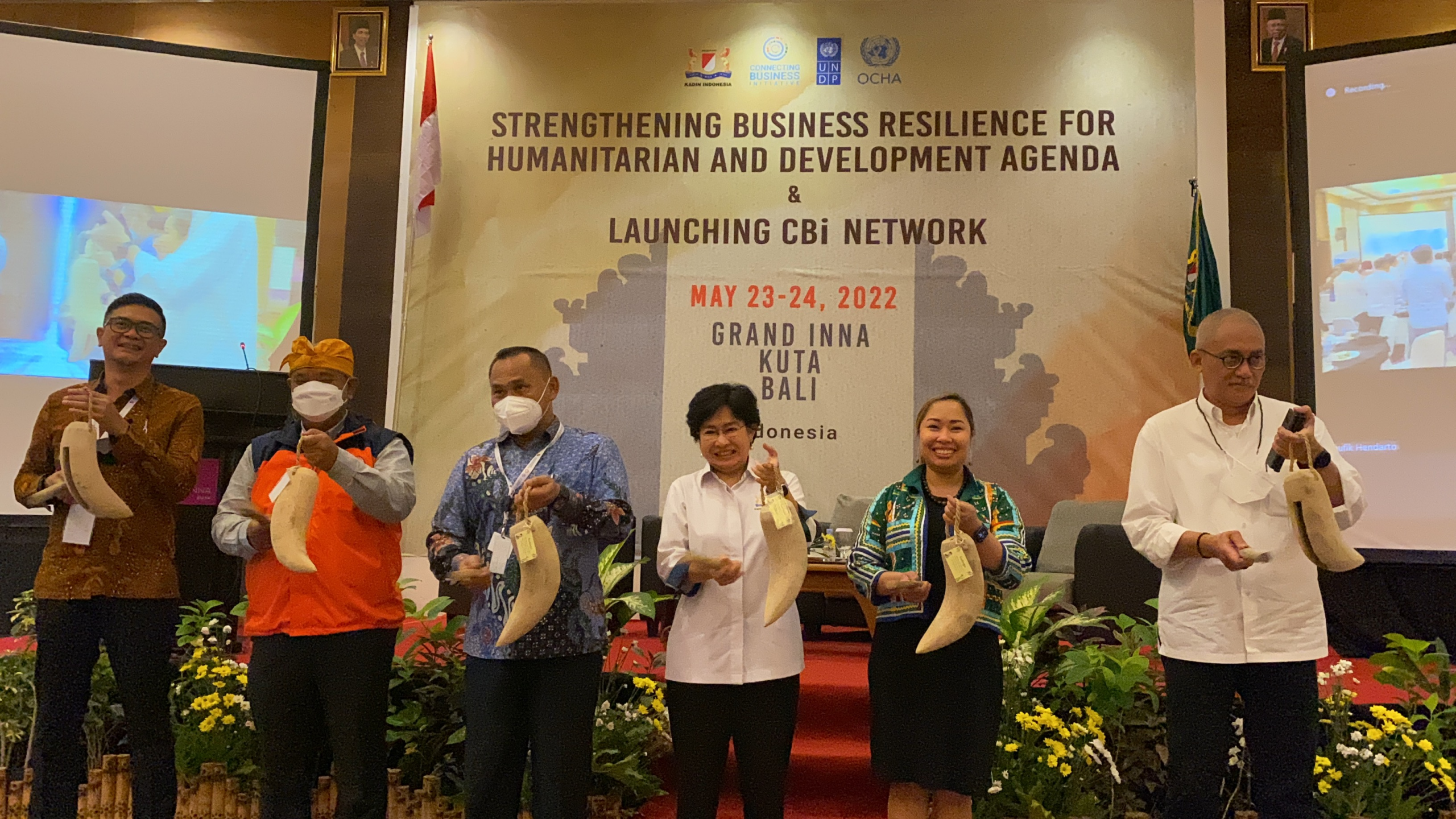 Earlier this week, CBi signed a partnership agreement with the Indonesian Chamber of Commerce and Industry, KADIN, engage with the private sector in the implementation of the newly launched country roadmap to resilience building.  