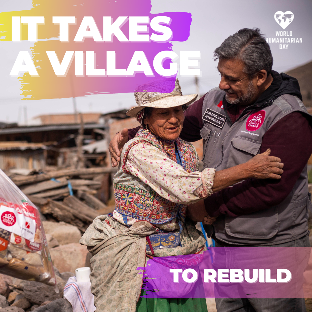 Standing shoulder to shoulder with people in need in Peru