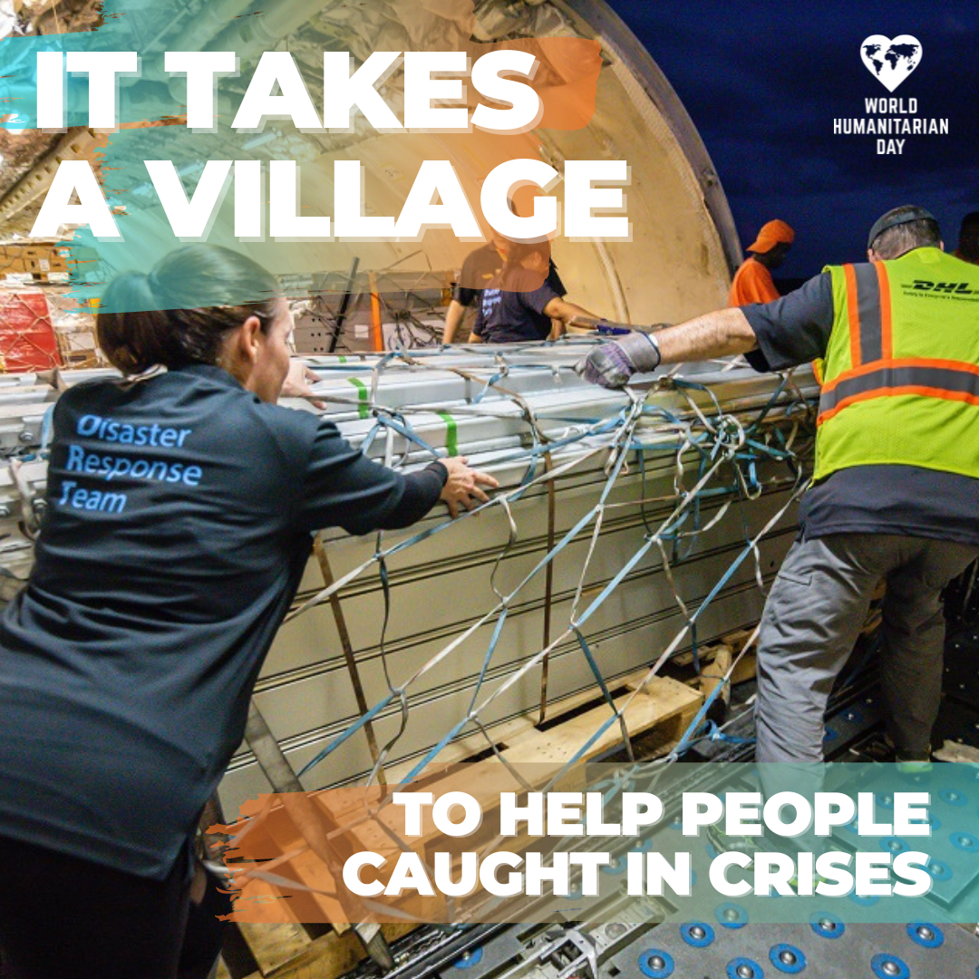 Volunteering to deliver during disasters