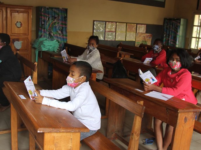 Axian Foundation Published The Corona Book for Schools