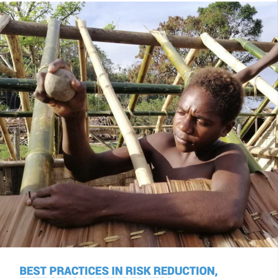 Case study from Vanuatu: Best practices in risk reduction, emergency preparedness, response and recovery