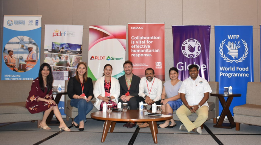 CBi and partners at the GSMA Humanitarian Connectivity Charter Workshop for Asia and the Pacific: CBi, OCHA Philippines, PDRF, FBDRC and GSMA