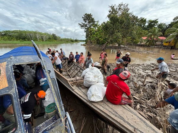 Businesses Respond to Severe Flooding in Communities in the Peruvian Amazon
