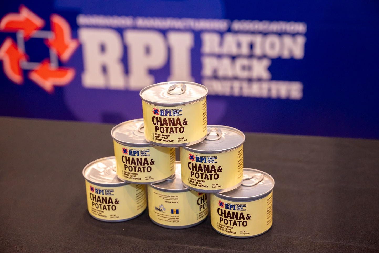 The Barbados Manufacturers’ Association (BMA) launched their new Ration Pack at their Trade & Innovation Expo (TIE) in June 2025, receiving positive feedback on the flavours and ready-to-eat nature of their various rations. Photo: BMA