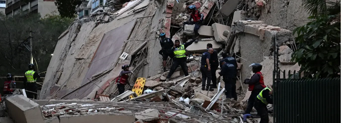 Two consecutive earthquakes of magnitude 7.2 and 7.5 struck north-central Venezuela on 24 June 2026. Photo credit: AFP.